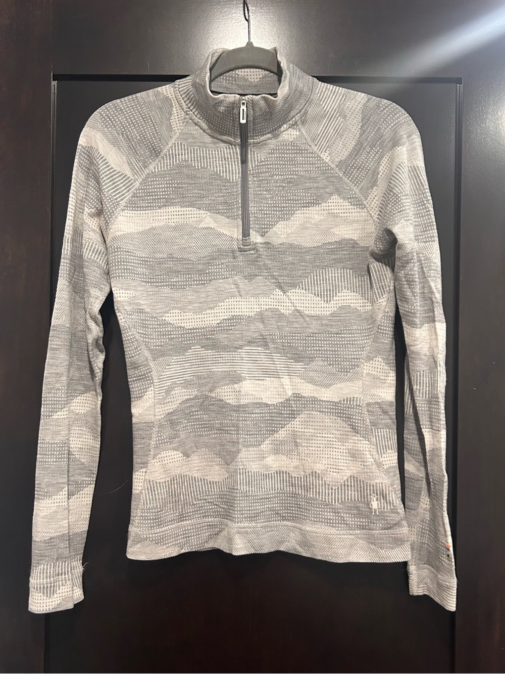 Smartwool Size Medium Women's 1/4 Zip Shirt Top